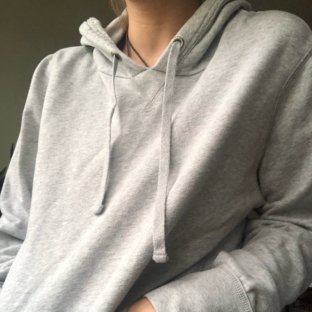 Plain Grey Hoodie